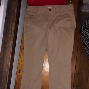 2 pairs of Women’s jcrew “Frankie” chino pants